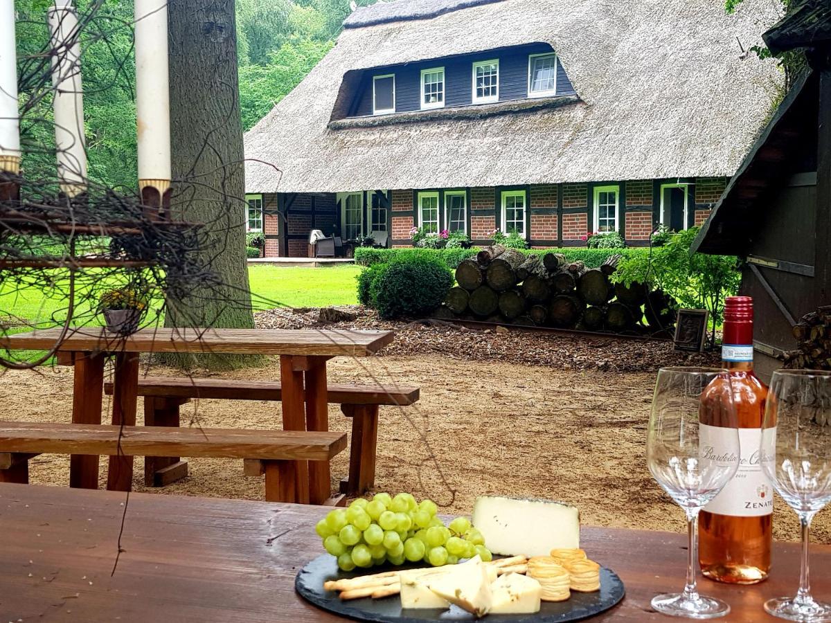 Gaestehaus Am Kattensteert Borchel エクステリア 写真